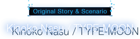 Original Story & Scenario Kinoko Nasu / TYPE-MOON